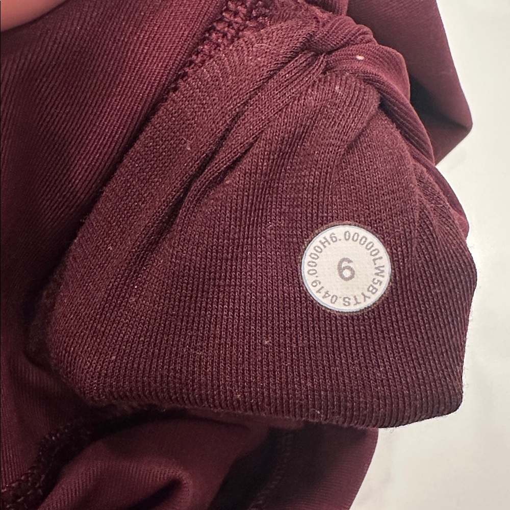 lululemon athletica Burgundy Leggings